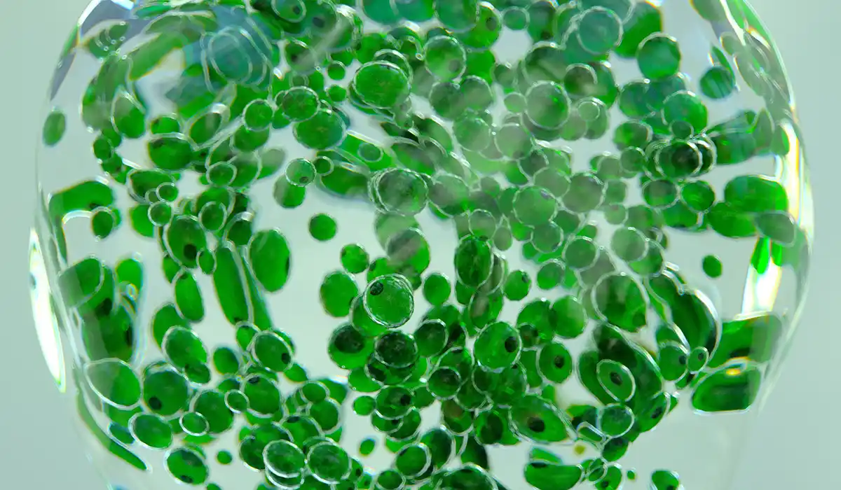 Artificial intelligence rendering for the Biochemical Process Modeling and Simulation project.