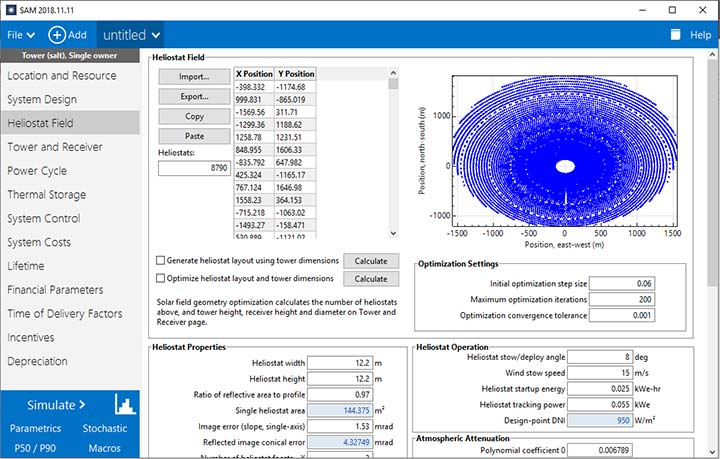 201909-sam-720 Screengrab from SAM showing a set of CSP inputs.