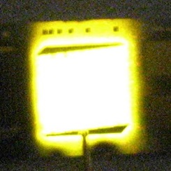 solid_state_lighting A photo of a square LED creating white light