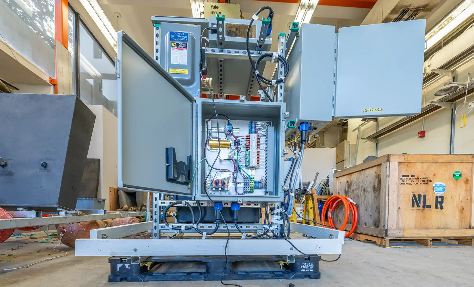 Inside look of the MODAQ technology system.