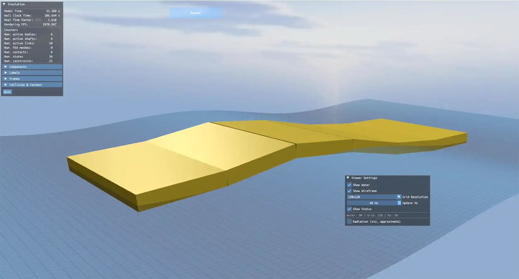 2D model of the Sea-Stack tool.